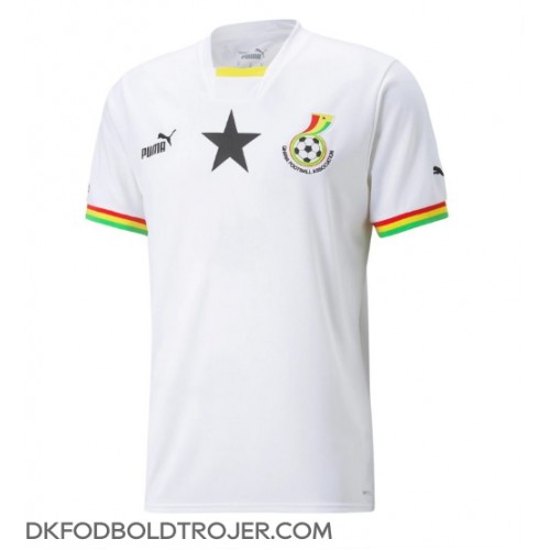Billige Ghana Hjemmebane Fodboldtrøjer VM 2022 Kortærmet